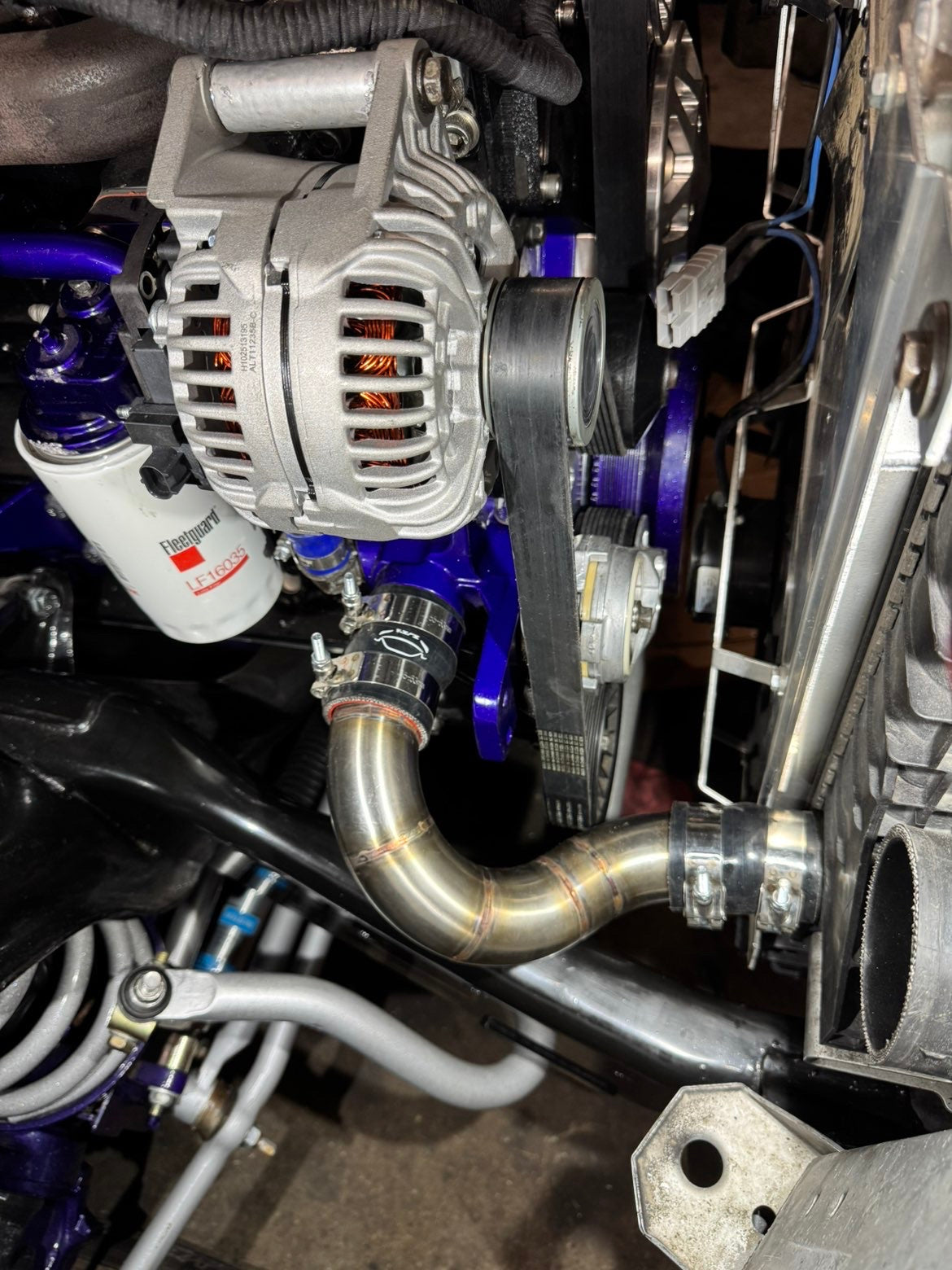 03-18 Cummins Lower Coolant Pipe